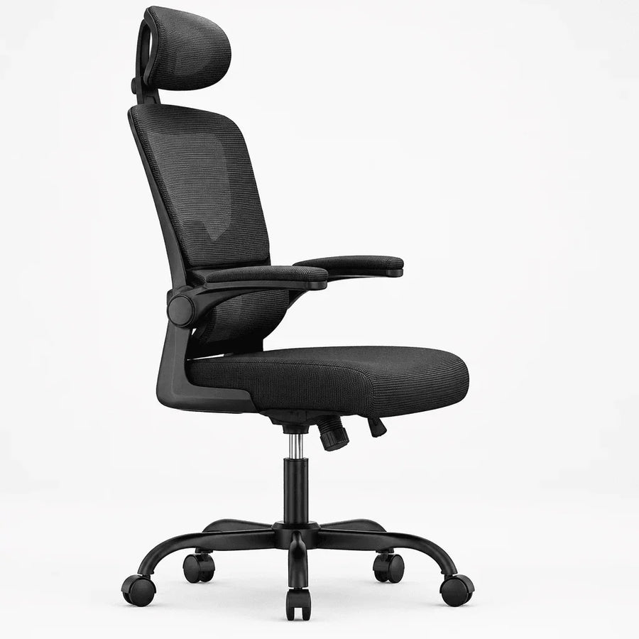 Rowan High-Back Mesh Office Chair side view