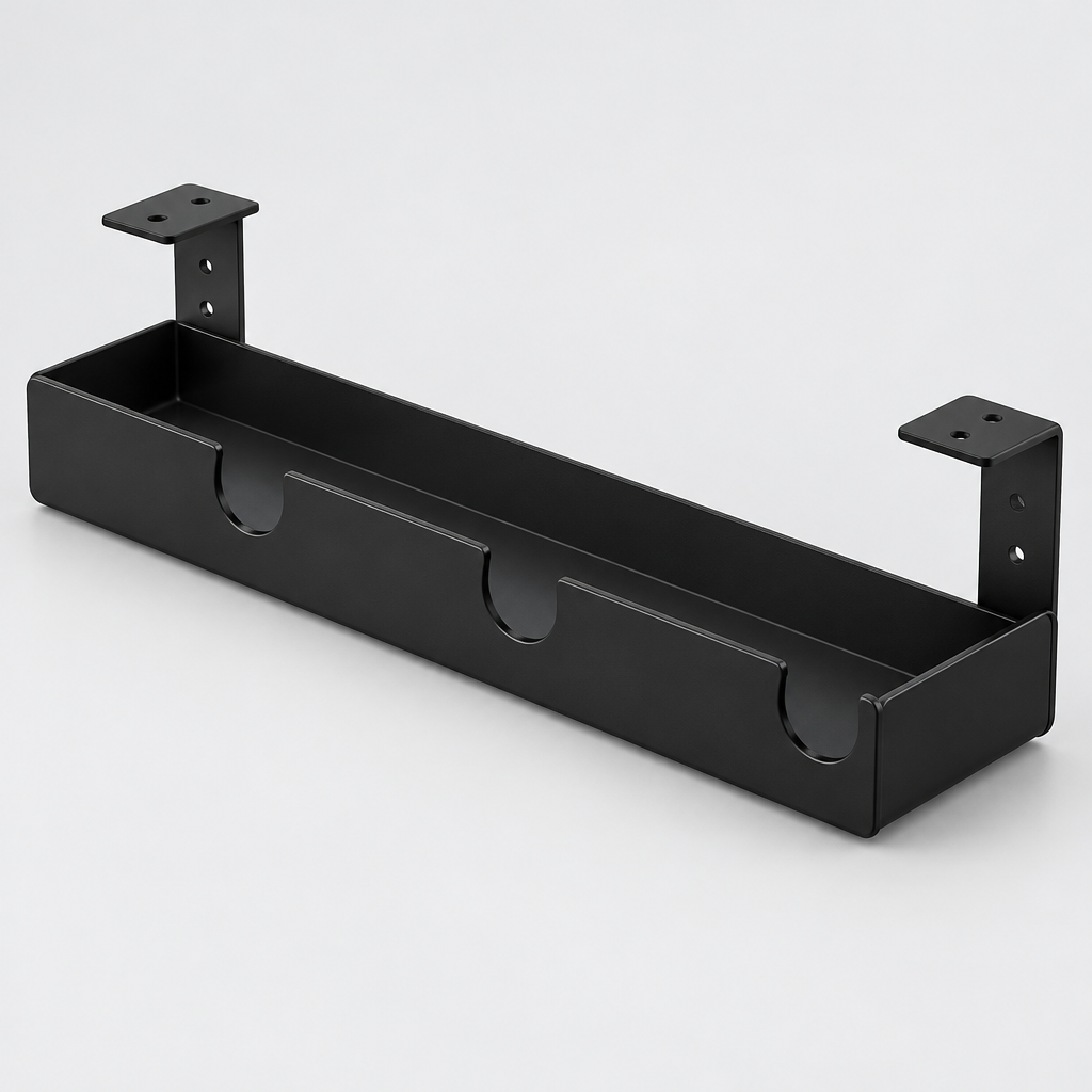 Under Desk Cable Management Tray