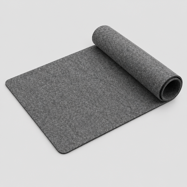 Wool Felt Desk Mat detail