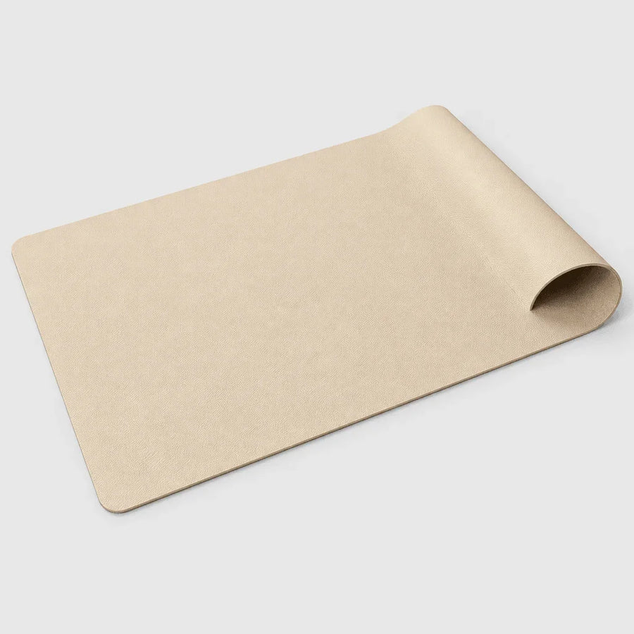 Leather Desk Mat detail