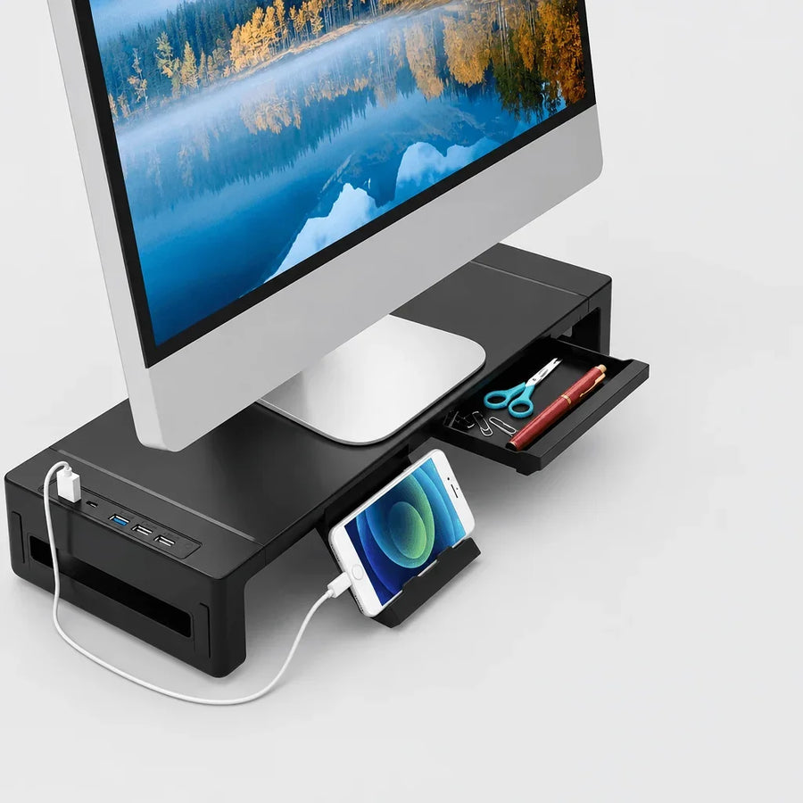 Foldable Monitor Stand Riser detail