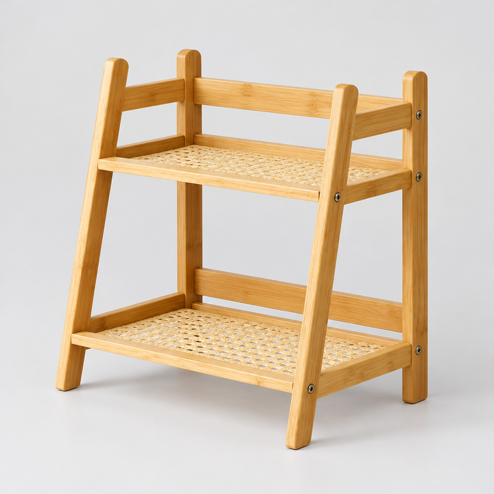 Bamboo Desktop Shelf