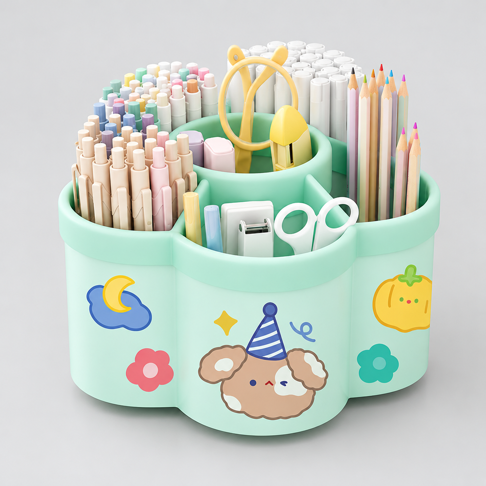 Rotating Pen Holder detail