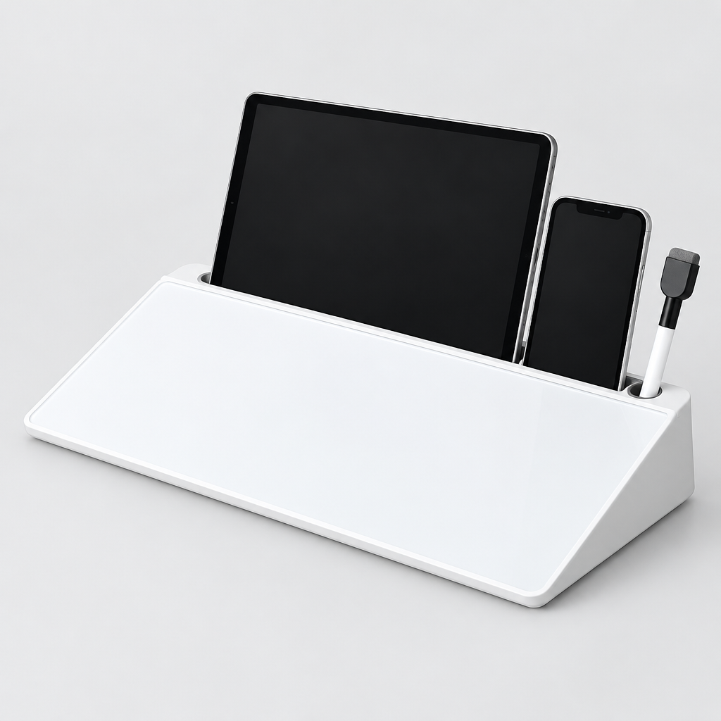 Glass Desk Whiteboard