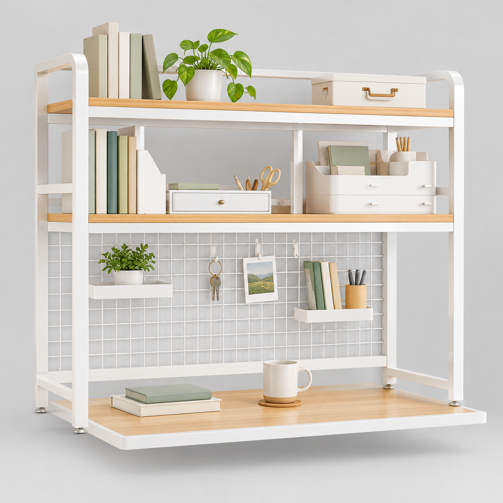 Desktop Bookshelf detail