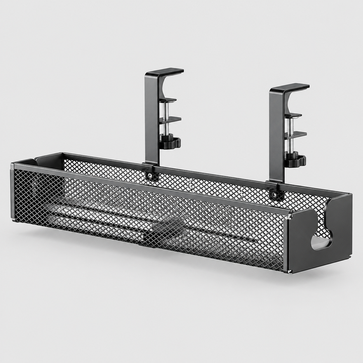 Extendable Under Desk Cable Tray