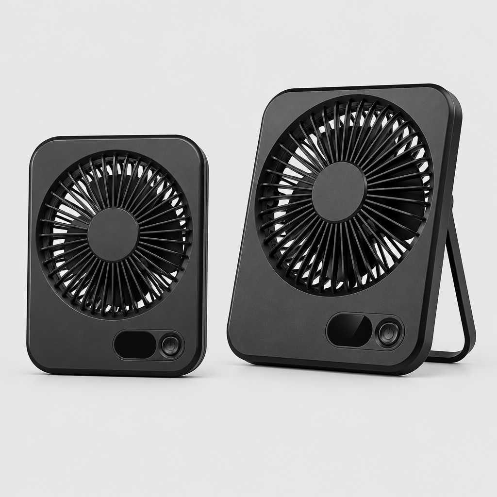 Folding USB Desk Fan detail