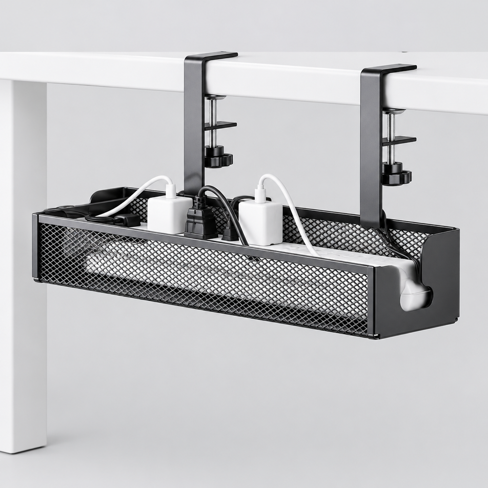 Extendable Under Desk Cable Tray detail