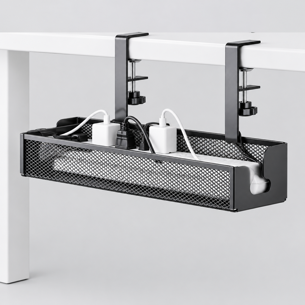 Extendable Under Desk Cable Tray detail