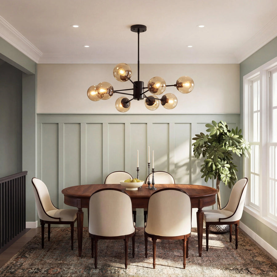 Ida Scandinavian Chandelier, view 3
