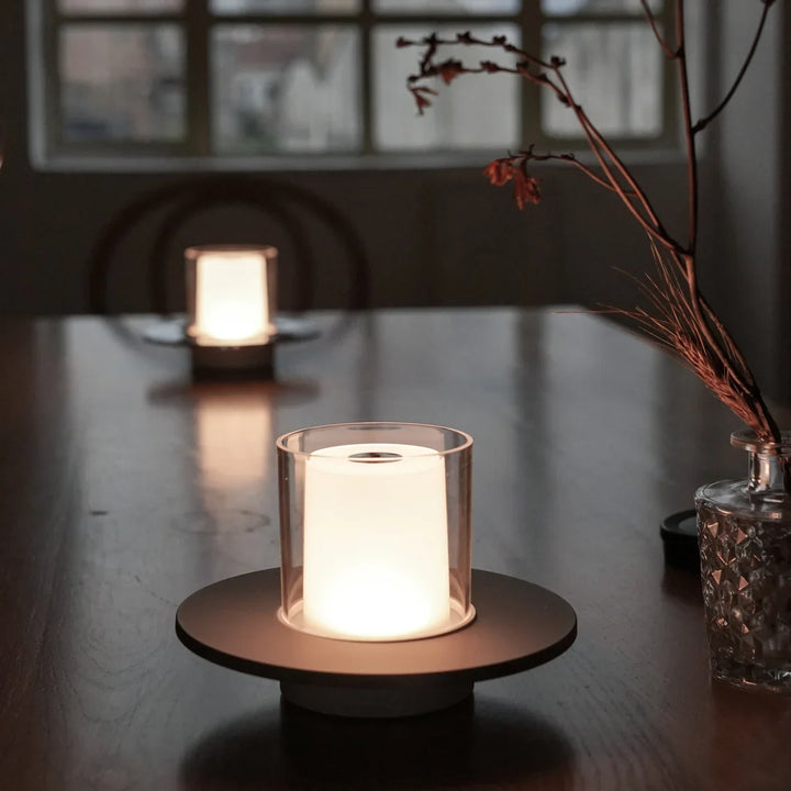 Rechargeable Candle Flame Table Lamp
