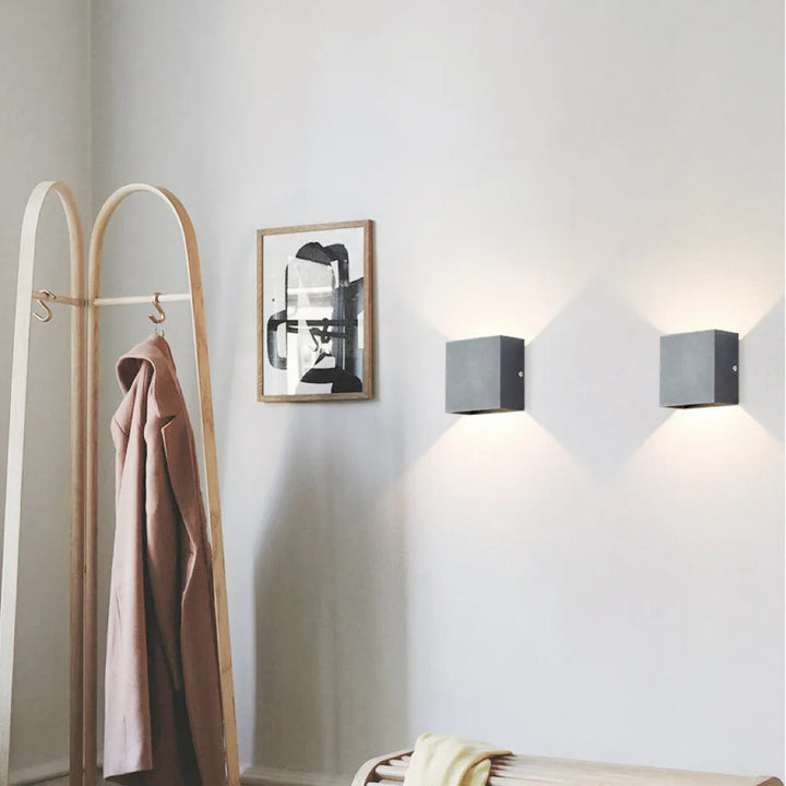 Nexu Modern Adjustable Square Outdoor Wall Lamp LED