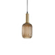 Ribbed Glass Pendant Light | Cylinder, Bottle or Drum Shade