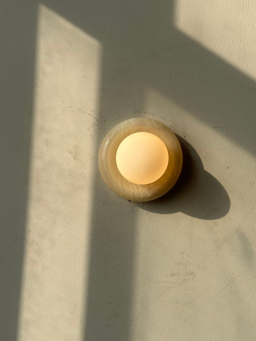 Jade Glass Wall Light