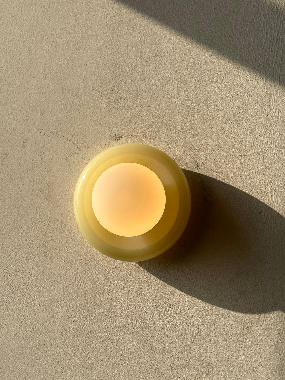 Jade Glass Wall Light