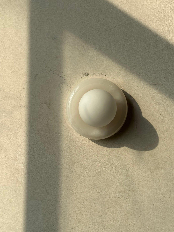 Jade Glass Wall Light