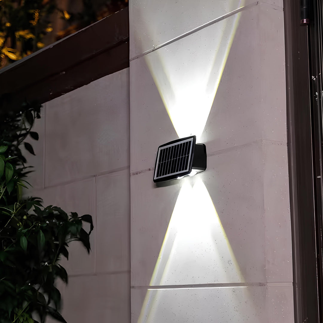 Solar Powered Vintage Bulb Wall Sconce