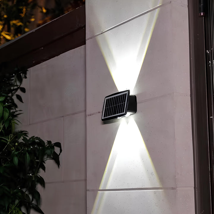 Solar Powered Vintage Bulb Wall Sconce