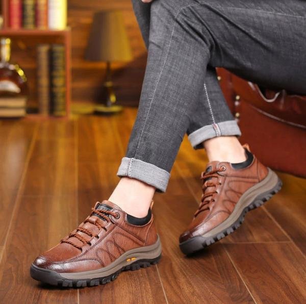 Men's Orthopaedic Lace-Up Chunky-Sole Comfort Shoes – image 8