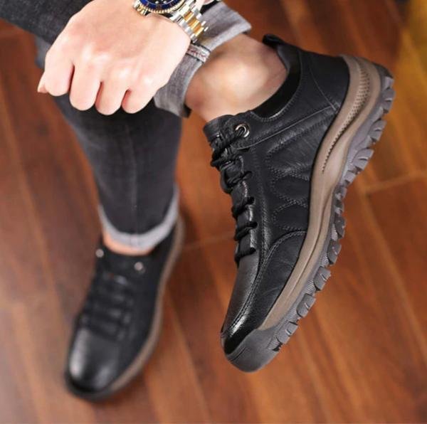 Men's Orthopaedic Lace-Up Chunky-Sole Comfort Shoes – image 5