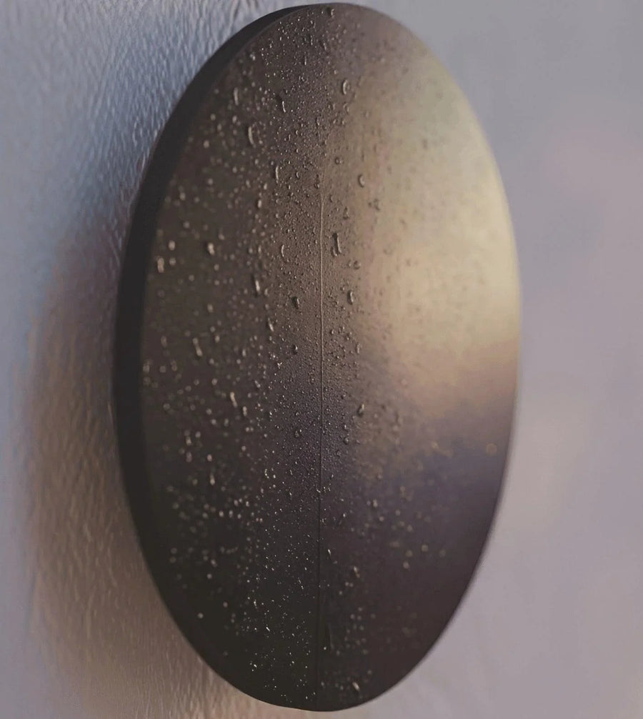 Otis Round Aluminium Wall Light