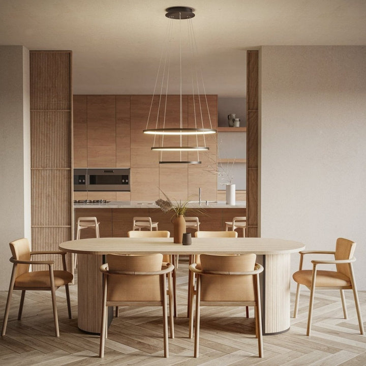 Ourea Three Ring Pendant Light