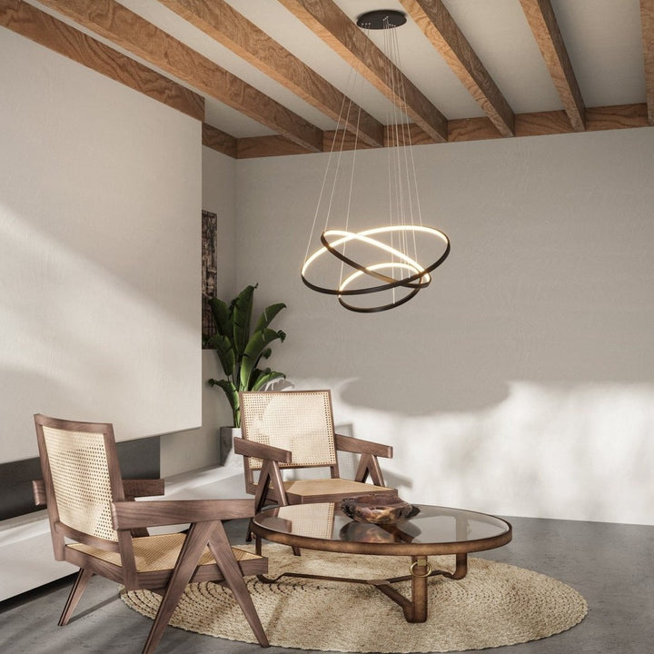 Ourea Three Ring Pendant Light