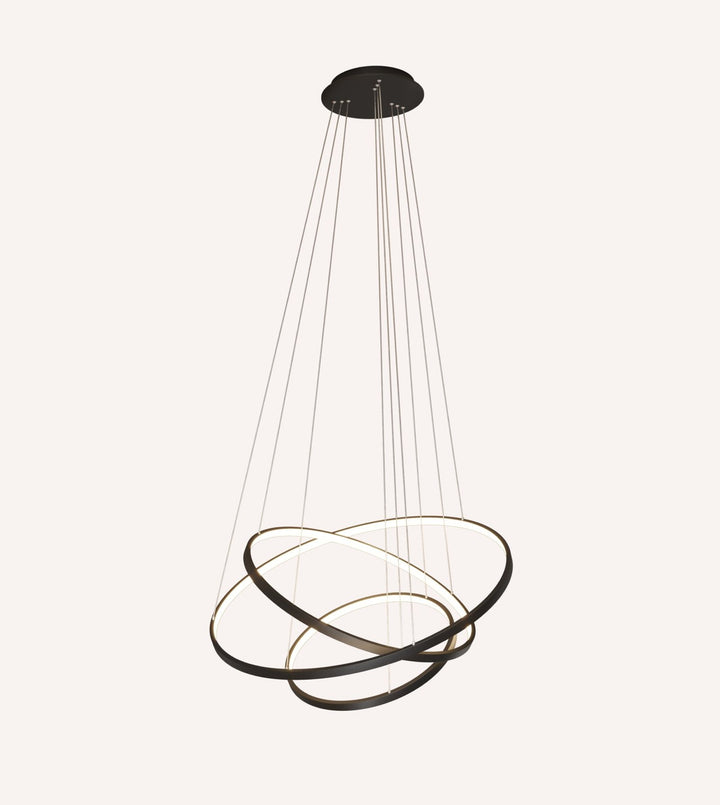 Ourea Three Ring Pendant Light