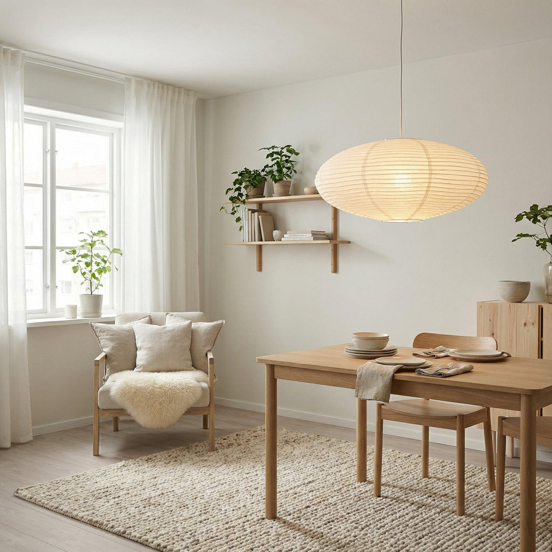 Wabi's Paper Pendant Light, view 3