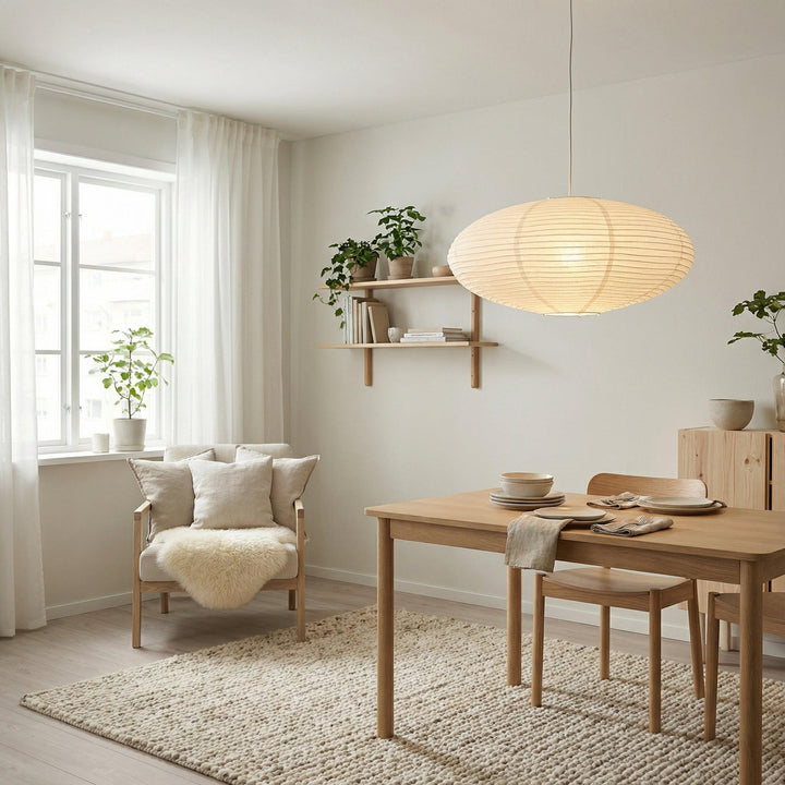 Wabi's Paper Pendant Light, view 3