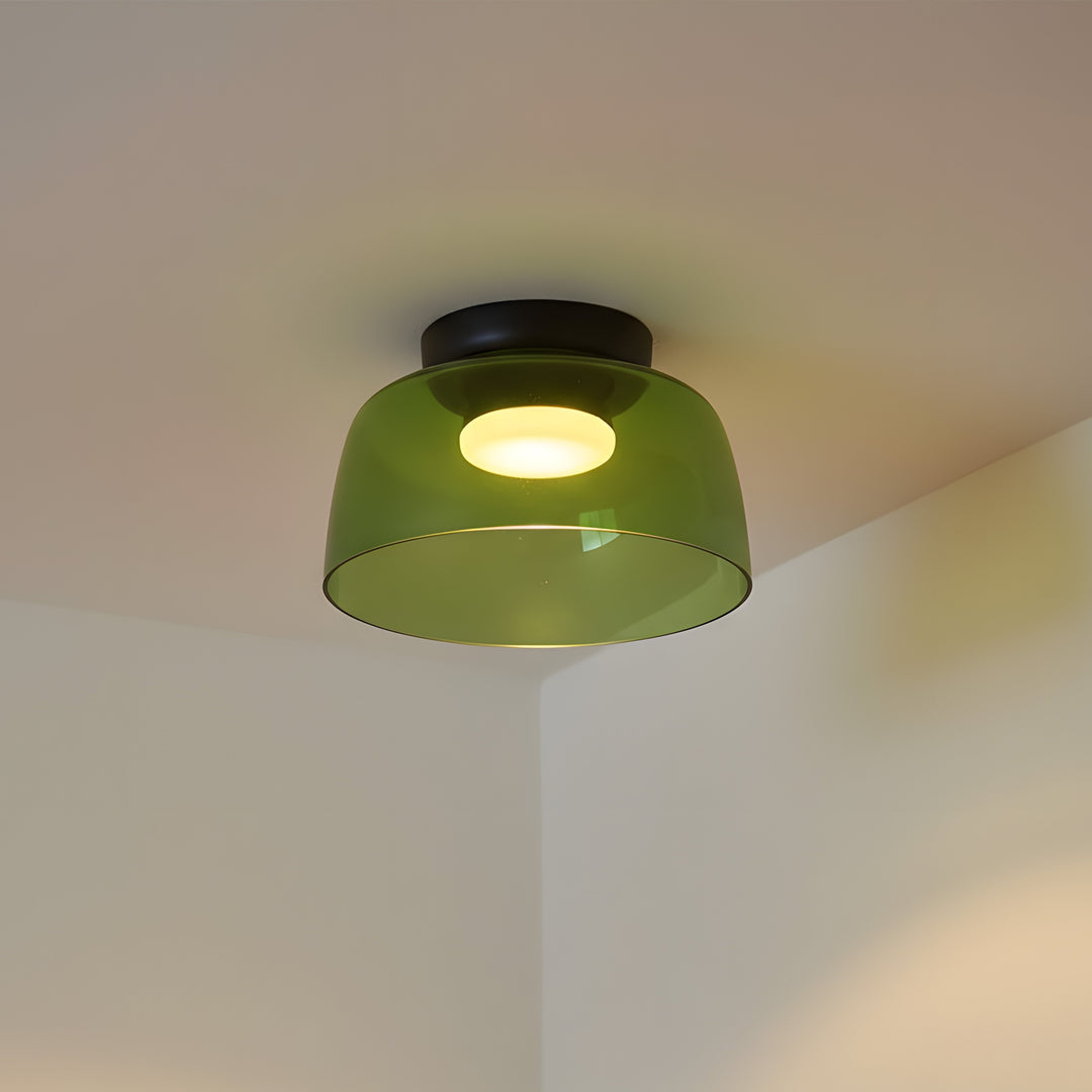 Layered Glass Ceiling Light