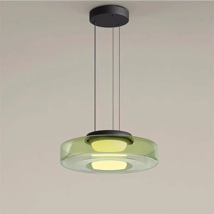 Layered Glass Pendant Light