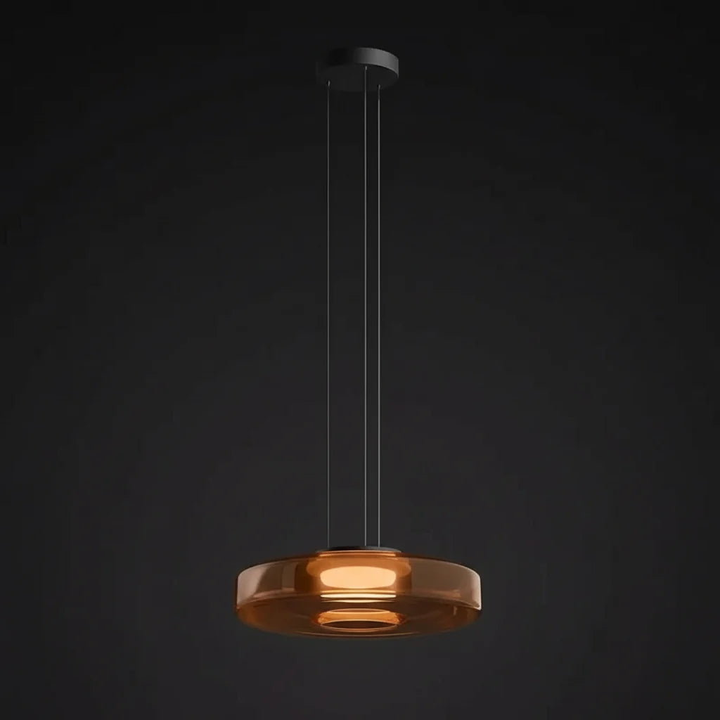 Layered Glass Pendant Light