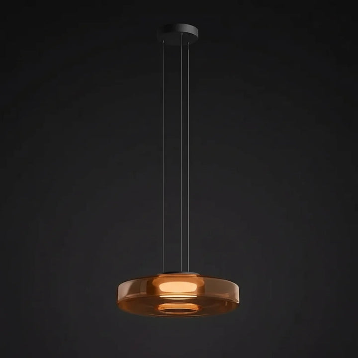 Layered Glass Pendant Light