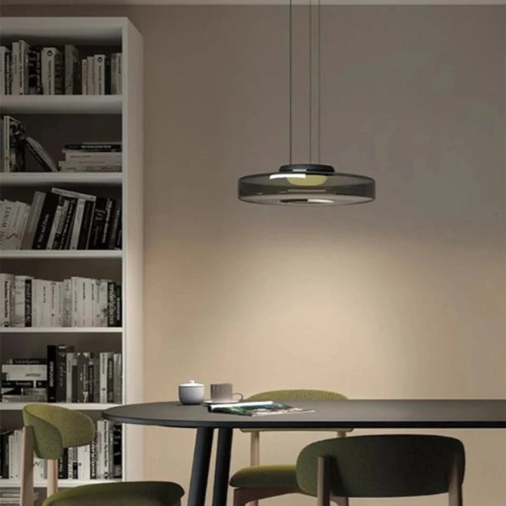 Layered Glass Pendant Light