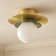 Layered Opal Glass Ceiling Light
