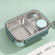 Leakproof stainless steel bento box with sauce pot