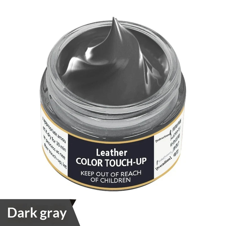 Leather colour touch-up repair cream