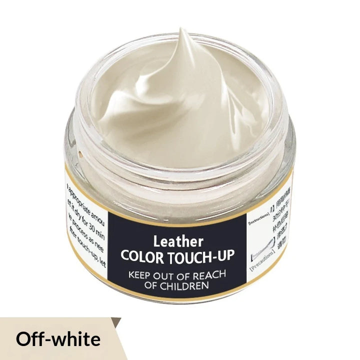 Leather colour touch-up repair cream