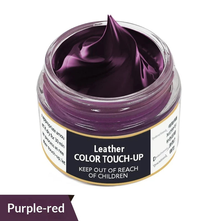 Leather colour touch-up repair cream