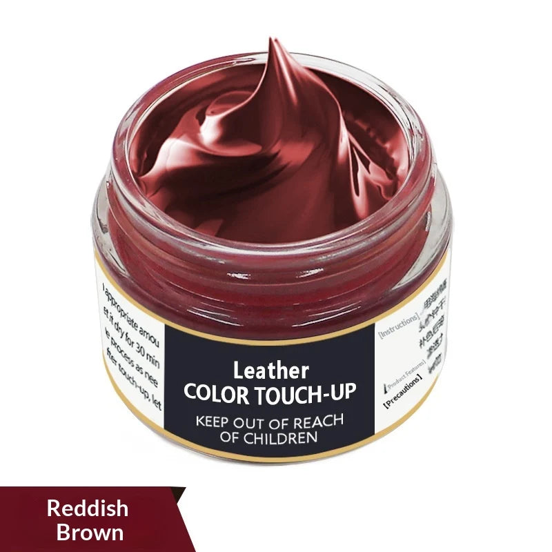 Leather colour touch-up repair cream