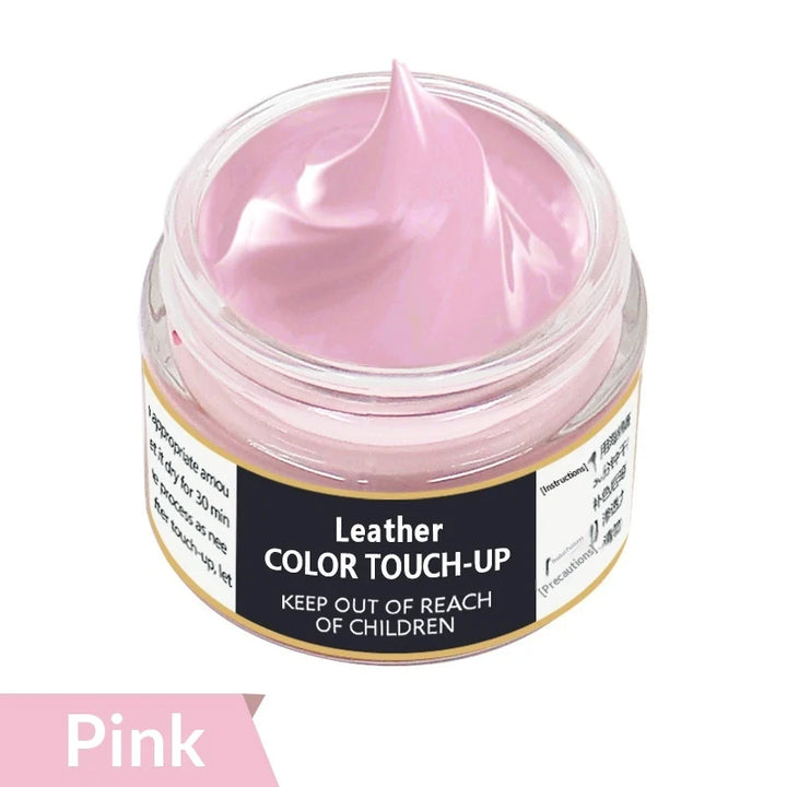 Leather colour touch-up repair cream