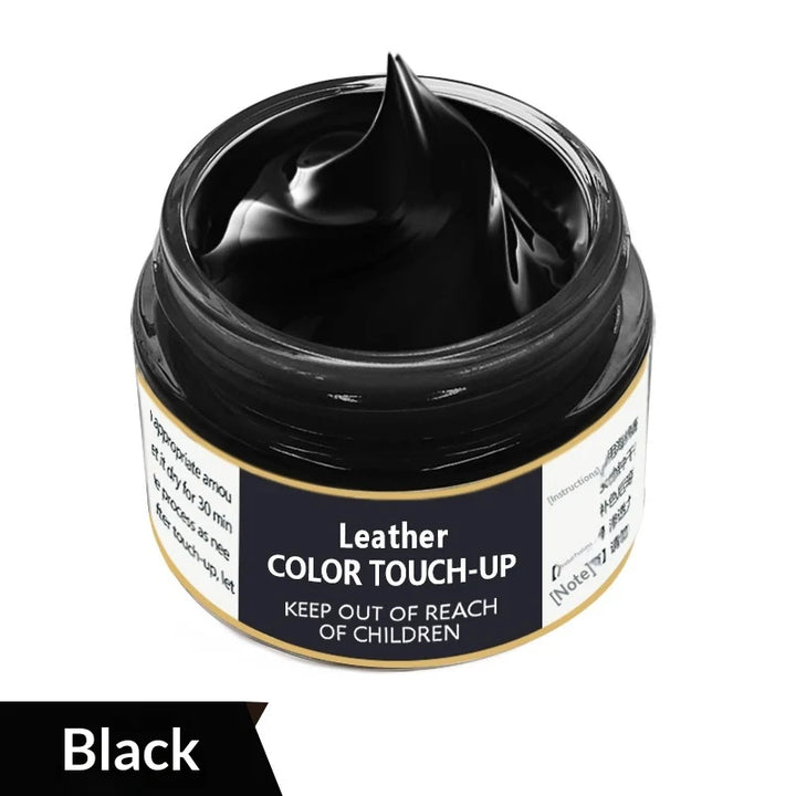Leather colour touch-up repair cream