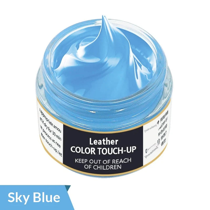 Leather colour touch-up repair cream