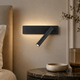 LED bedside reading wall light