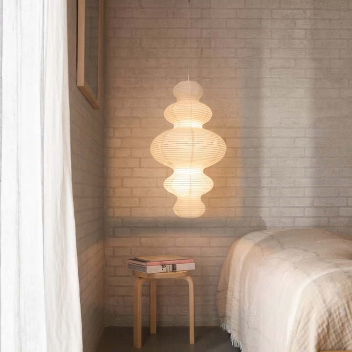 Multilayer Rice Paper Pendant Light