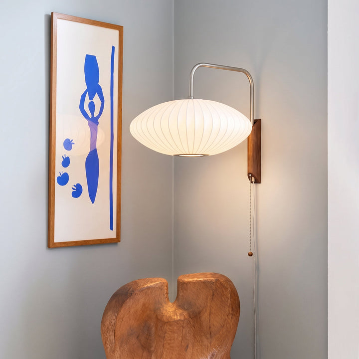Bubble Silk Wall Light