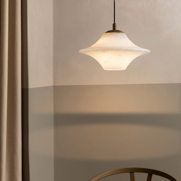 Natural Marble Pendant Light