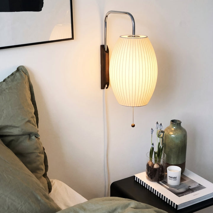 Bubble Silk Wall Light