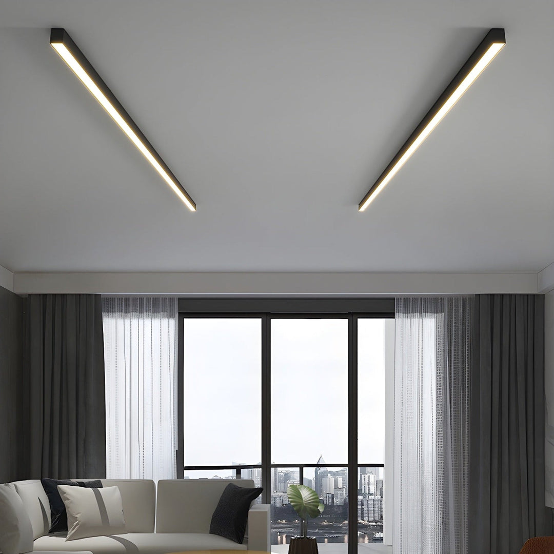 Linear LED ceiling light